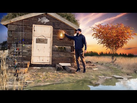 Building of the fisherman’s hut is in full swing Fishing