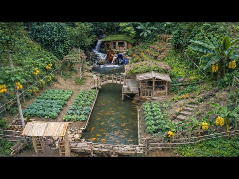 Time Lapse: Building a Paradise in the Forest Build Log