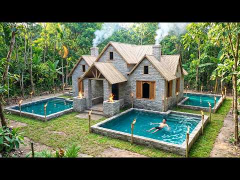 10 Days Alone: How I Built A Survival Shelter Surrounded by