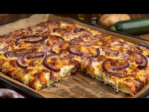 Potatoes and zucchini are better than pizza Cheap and easy