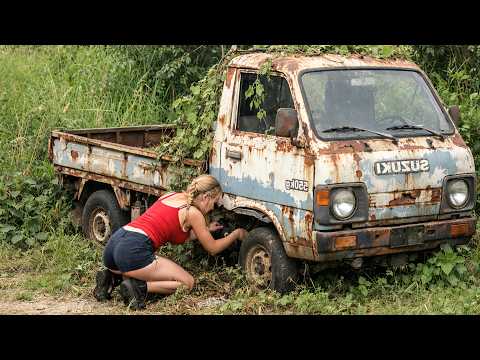 Timelapse : The girl spent 15 years repairing and restoring
