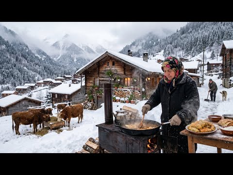 Two hours of life in Türkiye's snowy villages Simple