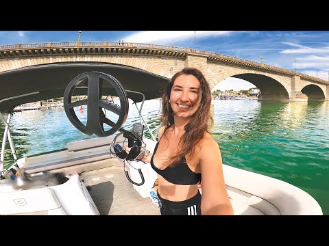 Underwater Metal Detecting London Bridge (Gold)