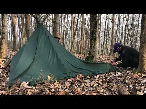 2 Days of Survival in the wilderness : Bushcraft and Solo