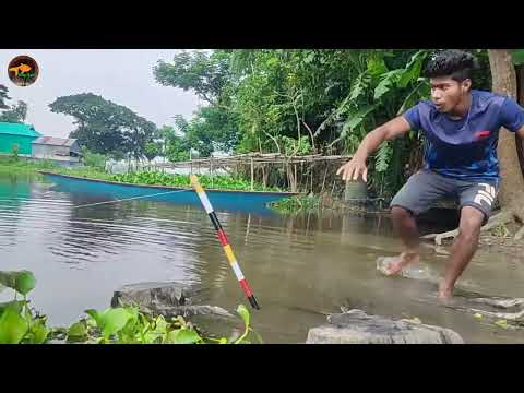 Unique & Best Hook Fishing Video Amazing Boy Hunting Big