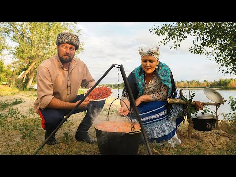 The MOST BEAUTIFUL village in Russia! KAZAK'S kitchen.