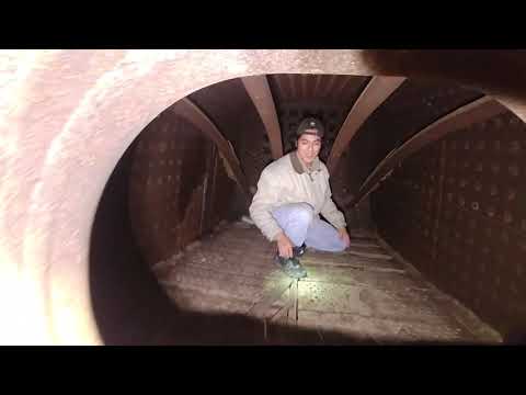 Exploring super old steam train yard