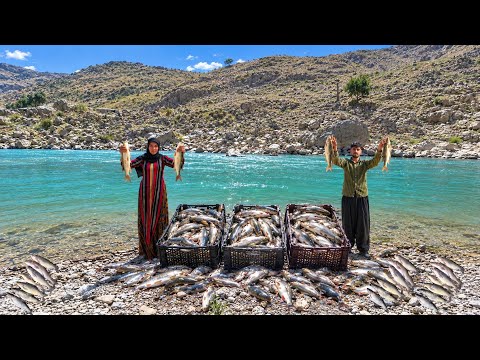 Fishing with Baskets in the Wild River Family Fish Stew