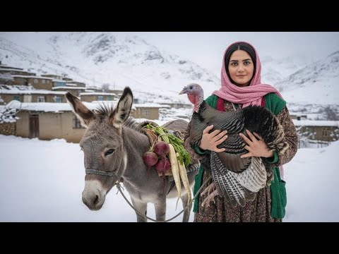 Surviving Winter in Iran's Forgotten Mountain Village In