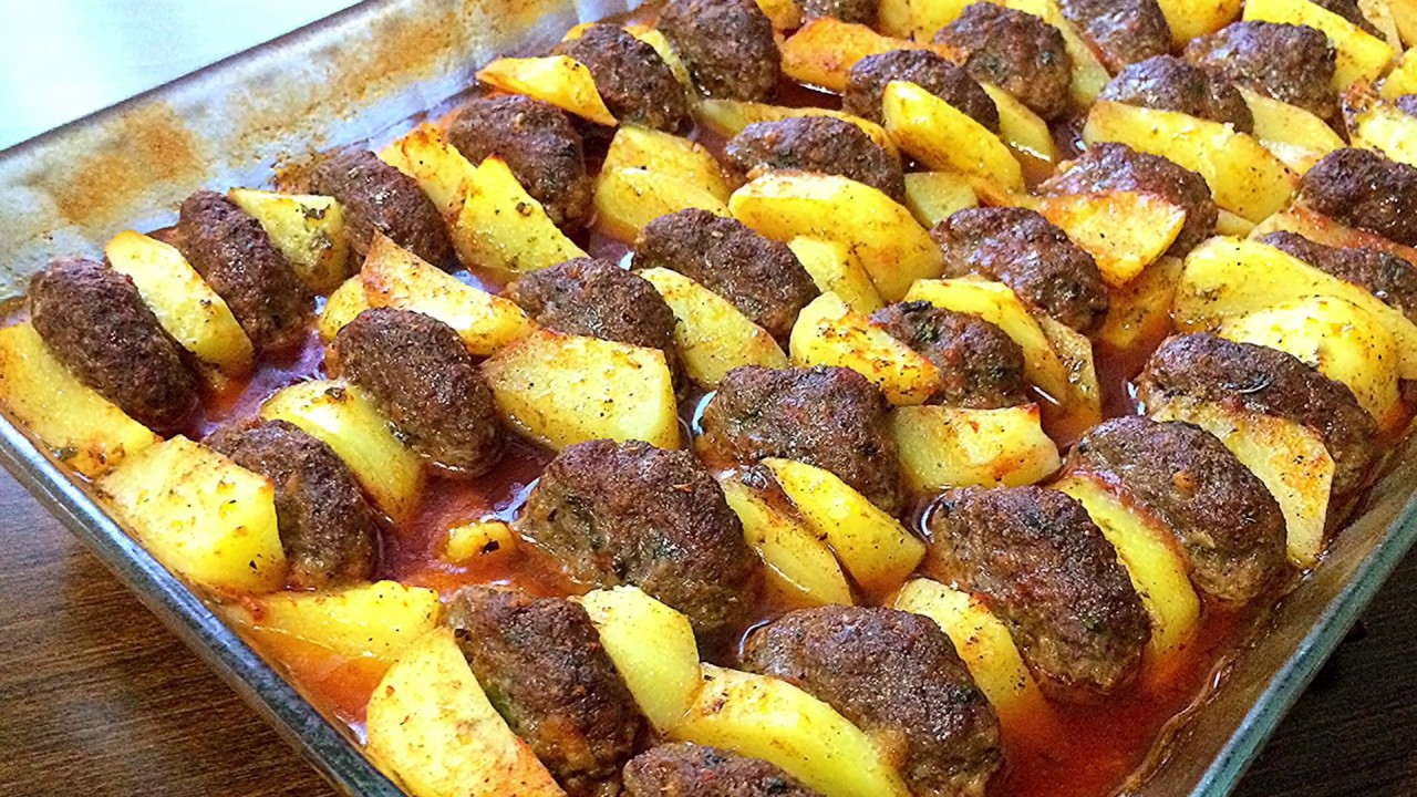 FIRINDA KÖFTE PATATES TARİFİ NEFİSTATLARMUTFAĞI
