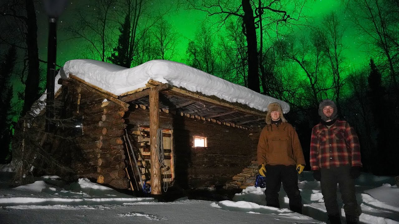 First Winter trip to Remote Alaskan Cabin (-28F)