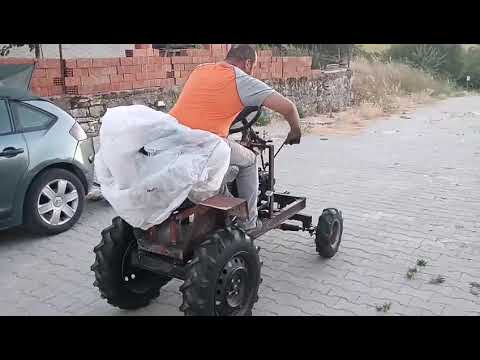 Mini Traktör İlk Test Sürüşü