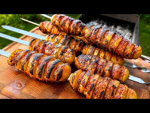 Шашлик уже не потрібен! НАЙСМАЧНІША картопля на мангалі
