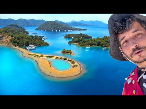 MÜZİKSİZ Tekne Turu Buldum Göcek GEZİ TEKNESİ İLE KOYLAR