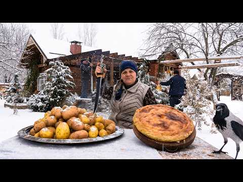 Making a Farm Fresh Rustic Country Breakfast Simple and