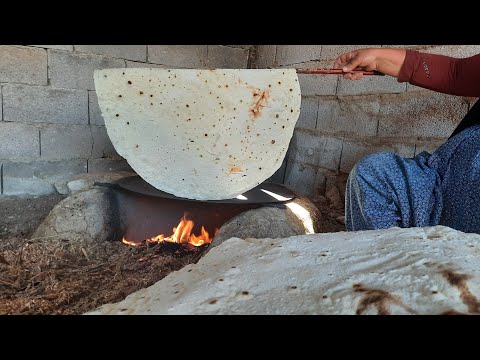 YUFKA EKMEK NASIL YAPILIR/ KÖYDE YUFKA EKMEĞİ YAPTIM