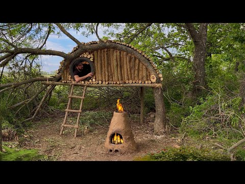 Building a Flying Bushcraft Shelter A Great Way to Hide