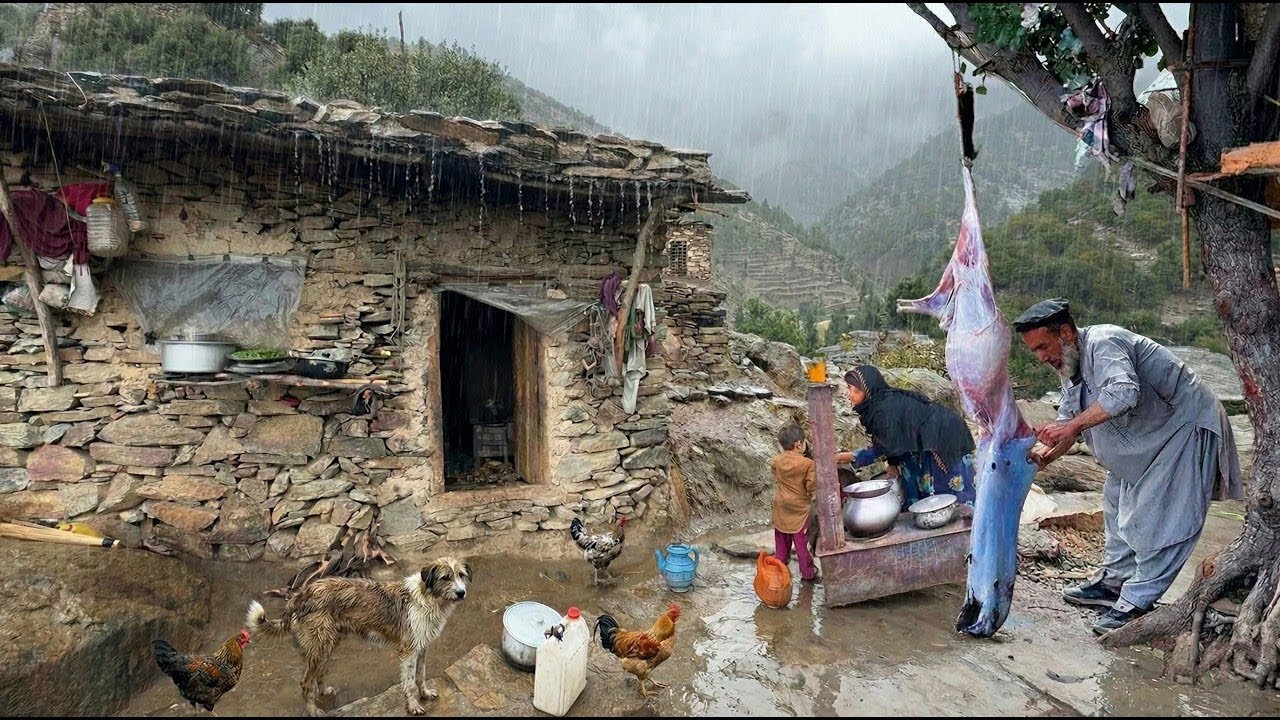 Two Hours of Heavy Rain and Thunderstorms in Afghanistan’s