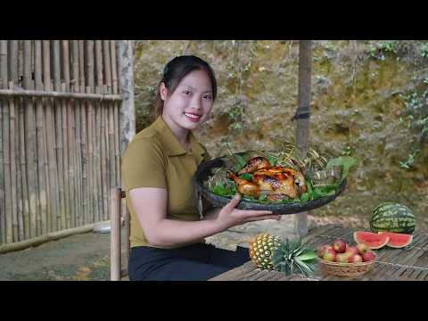 250 Days Harvesting Forest Vegetables to Sell at Market