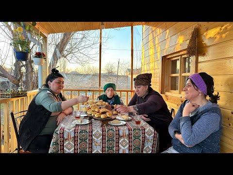 Preparing Traditional Azerbaijani Sweets and Pilaf In Small