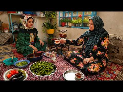 IRAN Daily Village Life : Rural Cooking in the High