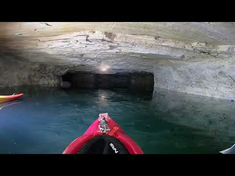 Kayaks In The Underground Mine