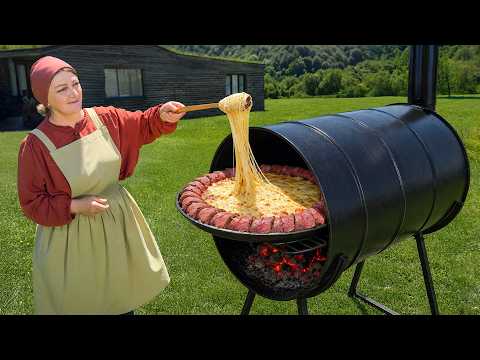 Melted Cheese Chicago Deep Dish Pizza In The Village