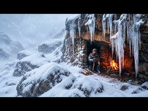 Trapped in a blizzard and fog Create a safe shelter with