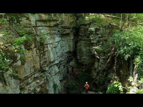 Huge Crater In The Earth Goes Hundreds Of Feet Deep