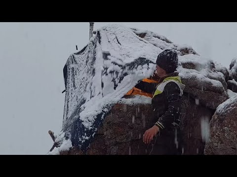 Alone in a Blizzard of Snow and Extreme Cold: Survival in