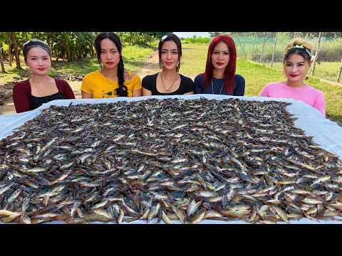 Amazing cooking delicious fish curry and fried fish cake