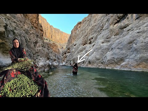 Kulthum in the hidden mountain paradise: Rocky waterfalls