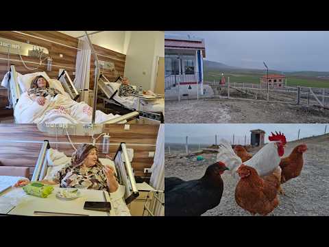 HASTANE GÜNLERİMİZ HATİCE HANIMIN NEŞESİ YERİNDE VE SEVİMLİ