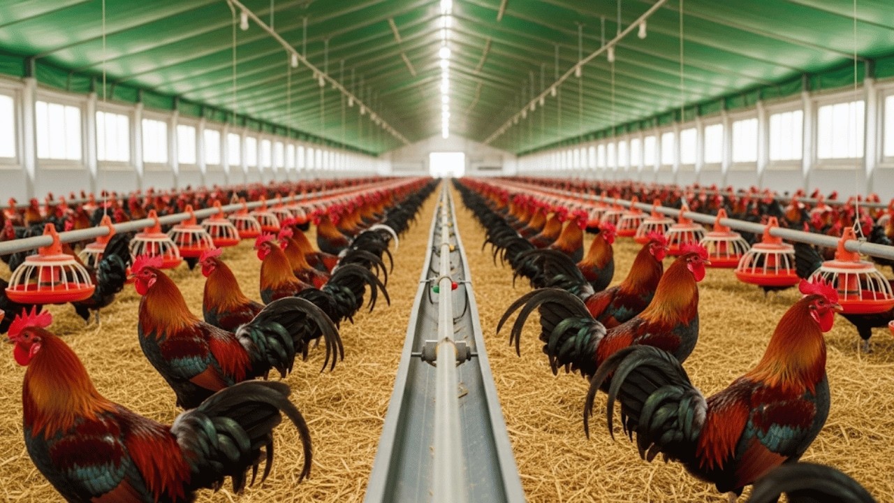 Raising Broiler Chickens - How to Raise Millions of