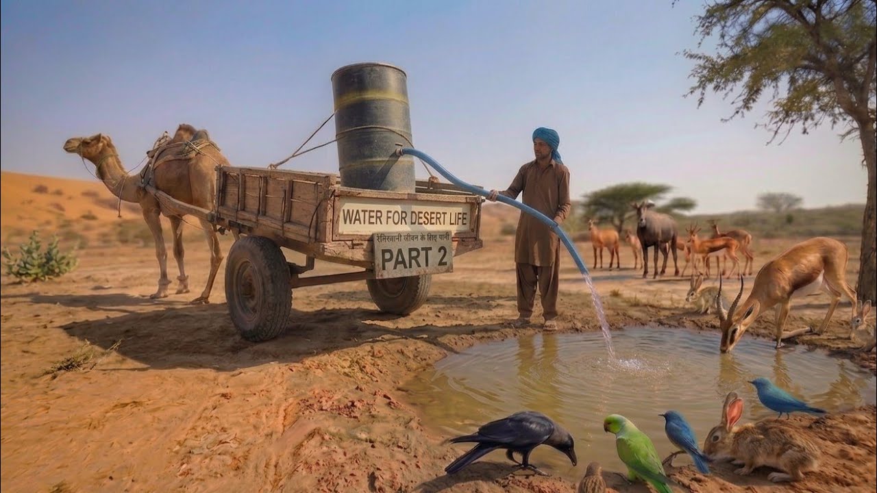 The Harsh Reality of Desert Nomads: Giving Life to Wildlife