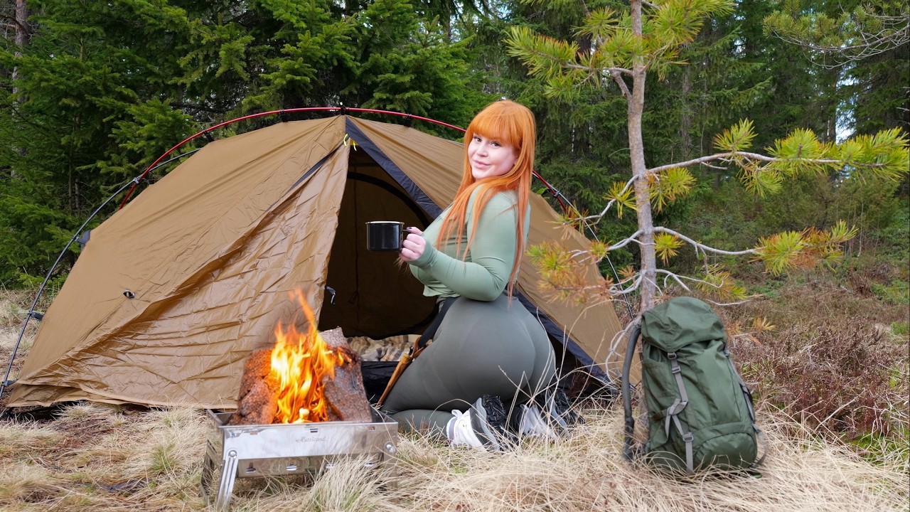 Camping By Swampy Mountain Lake Didn’t Expect This
