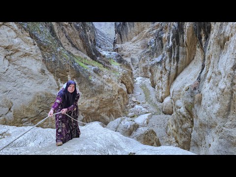 A Nomadic Woman's Solo Journey Life in Zagros