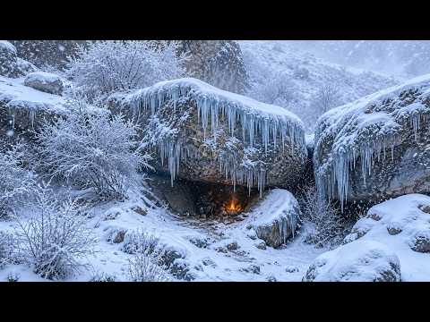 Trapped in a lifeless place of only ice, snow, and fog