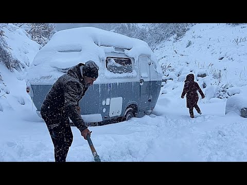 -6 DERECEDE MAHSUR KALDIK KARDA İLK KARAVAN KAMPIMIZ