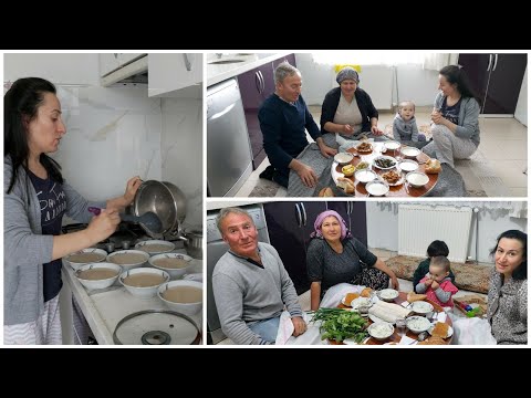 İLK İFTAR YEMEĞİMİZİN HAZIRLIKLARI BAKALIM MENÜMÜZDE NELER