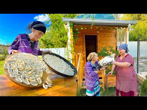 Grandma Rose Making Delicious Caucasian dish "Surhullu"