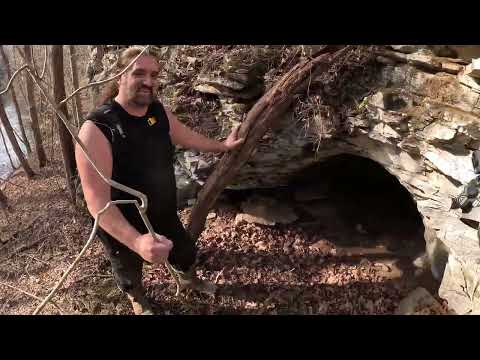 Man Discovers Massive Cave In Backyard After 3 Days Of