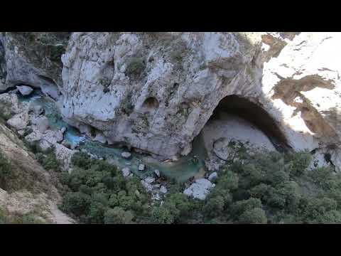 Base jump Verdon Encastel