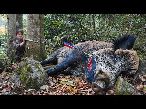 make poisoned arrows, hunt wild boars, hunt bamboo rats