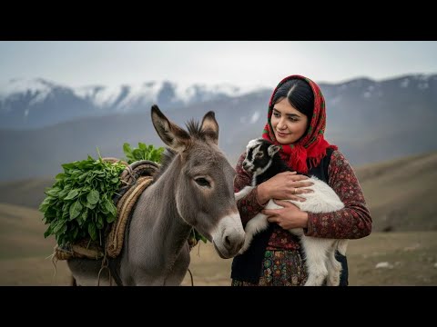 Village Life In Iran: Amazing Bread Baking & Donkey Riding