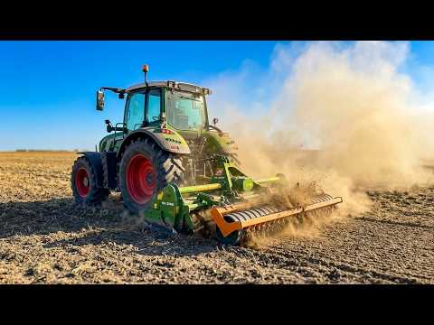 KANOLA EKİLECEK YERLERİ HAZIRLIYORUM FENDT 314 & AMAZONE