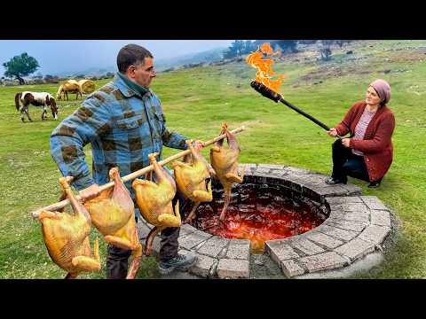 Mountain Village Feast Big Juicy Roasted Turkey