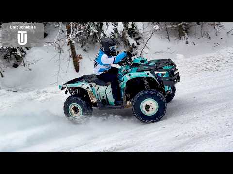 Frozen Rush Snow Ice Race ATV SSV QUAD MOTO"Băiuț