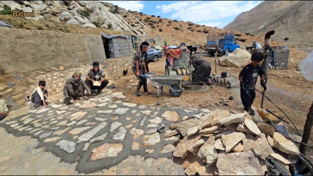 Nomads' solution: Learn how to make floors with mountain