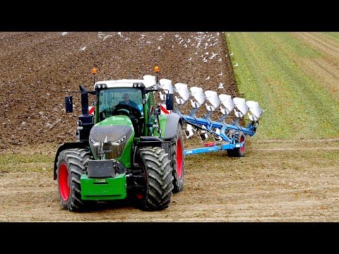 Fendt 1050 vario + 8 furrow Lemken Diamant 11 On-Land